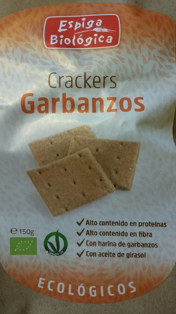 Crackers garbanzos