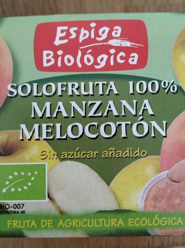 Solofruta 100% MANZANA MELOCOTÓN