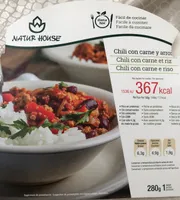 Chili con carne et riz