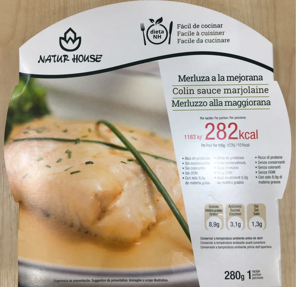 Merluza a la mejorana