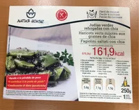 Haricots verts mijotés aux graines de chia