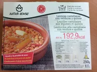 Naturhouse lentilles castillanes aux legumes et quinoa