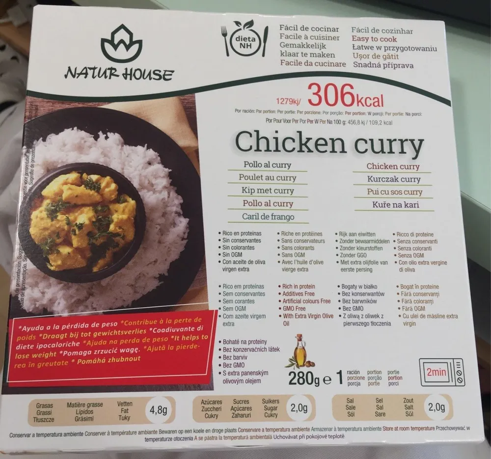 Poulet au curry