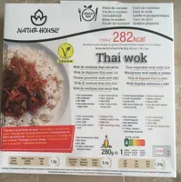 Wok de legume thaiavec riz