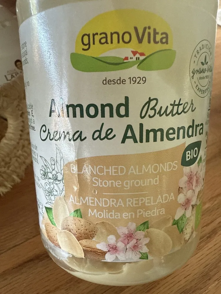 Crema de almendra