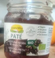 Paté aceitunas negras de Aragón bio