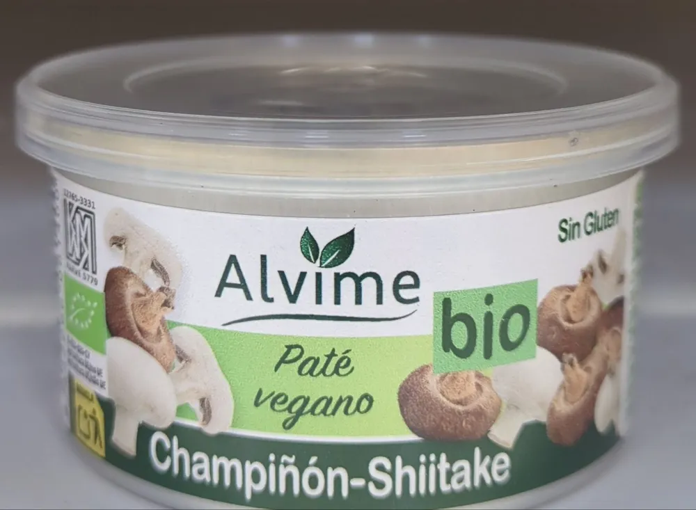 Paté vegetal de champiñón y Shitake