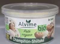 Paté vegetal de champiñón y Shitake