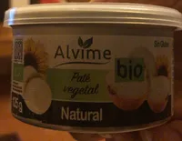 Pate vegetal natural