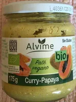 Paté vegano Curry-Papaya