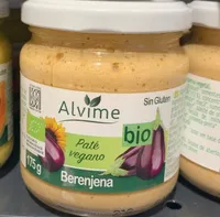 Pate vegano berejena bio