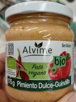Paté vegano pimiento dulce guindilla