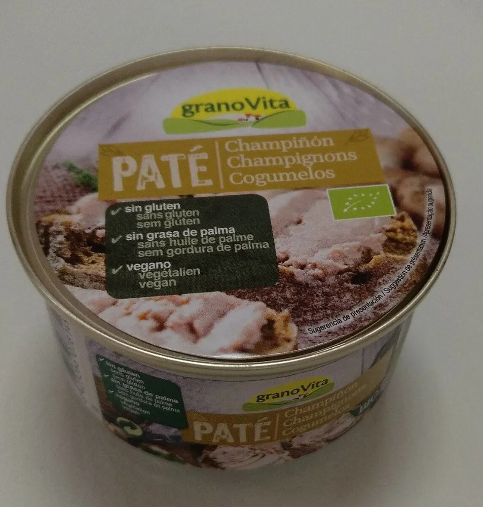 Paté champiñón Bio