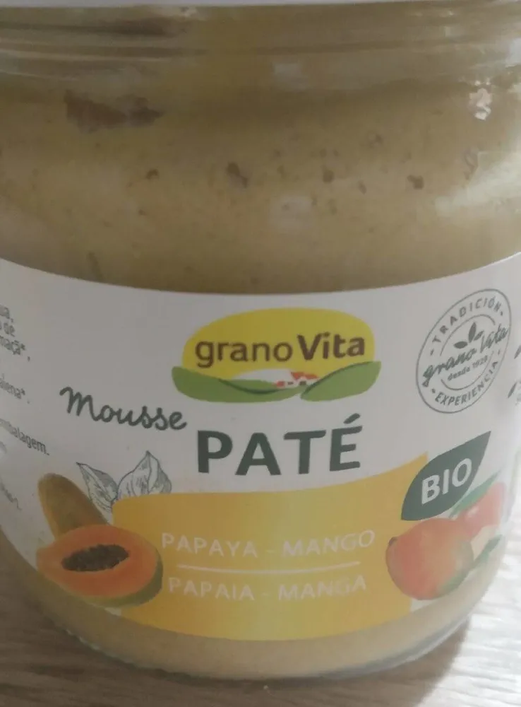 Paté papaya y mango
