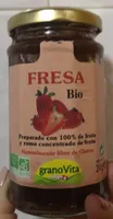 Mermelada de fresa bio