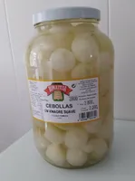 Cebollas en vinagre suave
