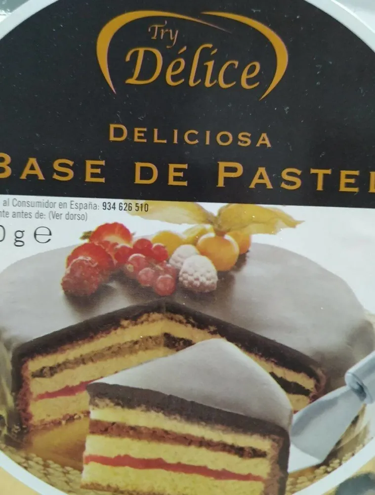Base de tarta cacao