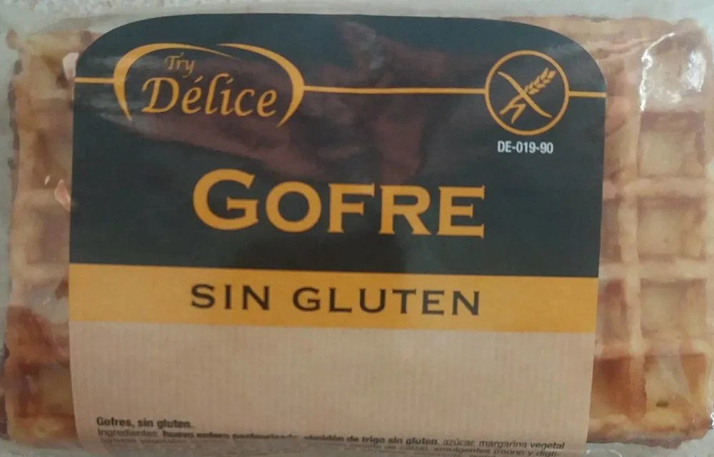 Gofre sin gluten