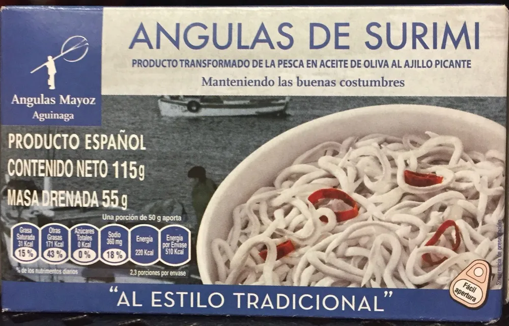 Angulas de Surimi