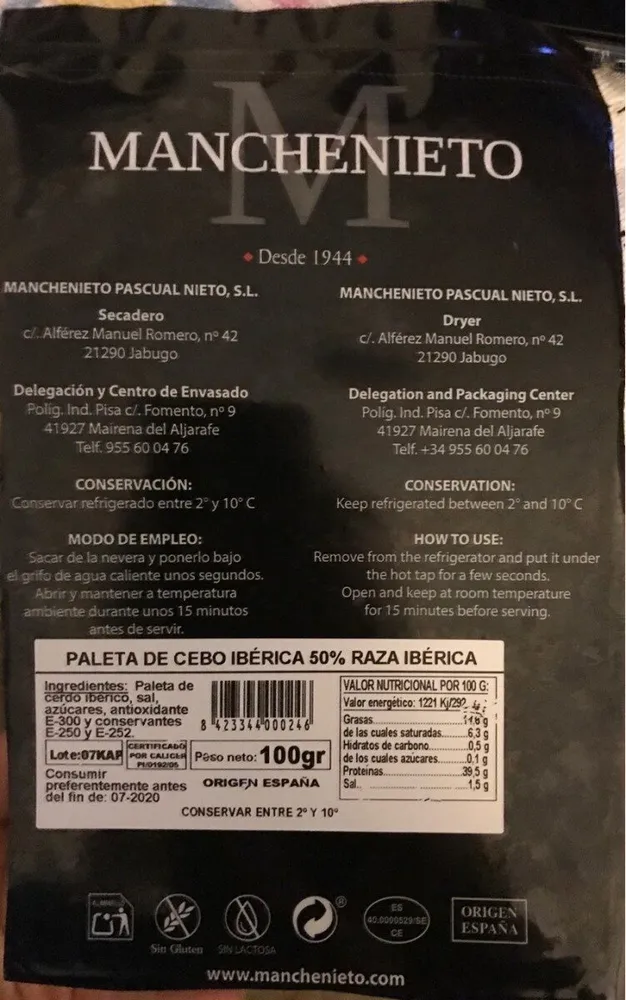 Jamon serrano