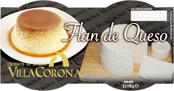Flan de queso