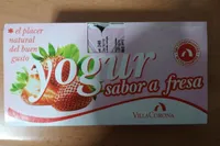 Yogur sabor a fresa