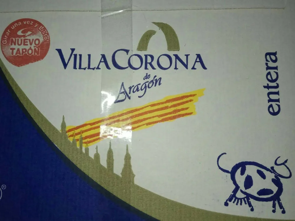 Leche entera de Aragón