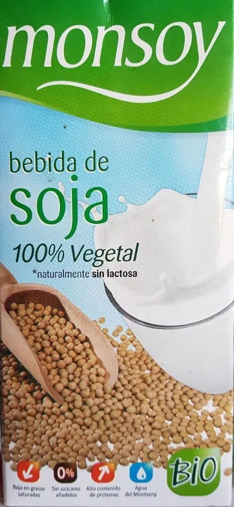 bebida de soja