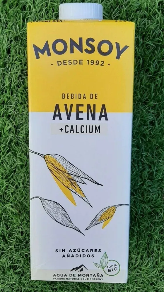Bebida de avena +calcium