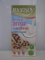 Bebida De Arroz+avellanas-monsoy