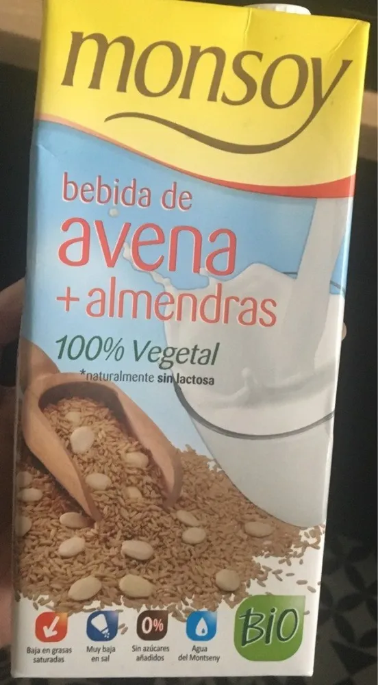 Bebida de Avena y Almendras