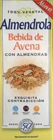 Bebida de avena con almendras