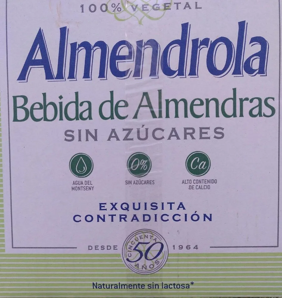 Bebida de almendras