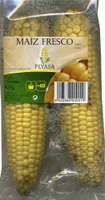 Maíz dulce fresco en mazorca