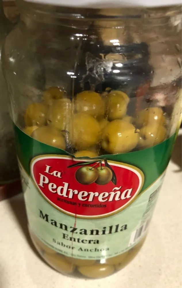 Aceitunas Manzanilla Entera Sabor Anchoa
