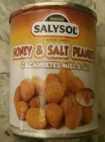 Snacks Salysol Cacahuetes Miel & Sal