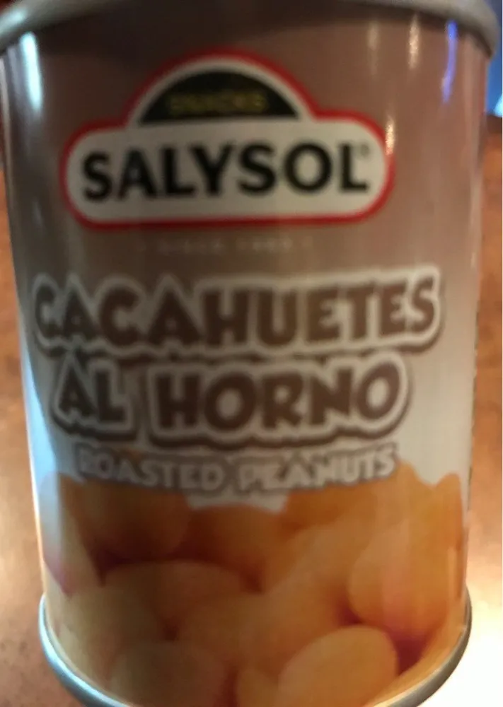 cacahuetes al horno
