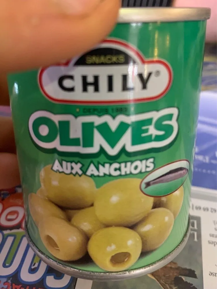 Olives aux anchois
