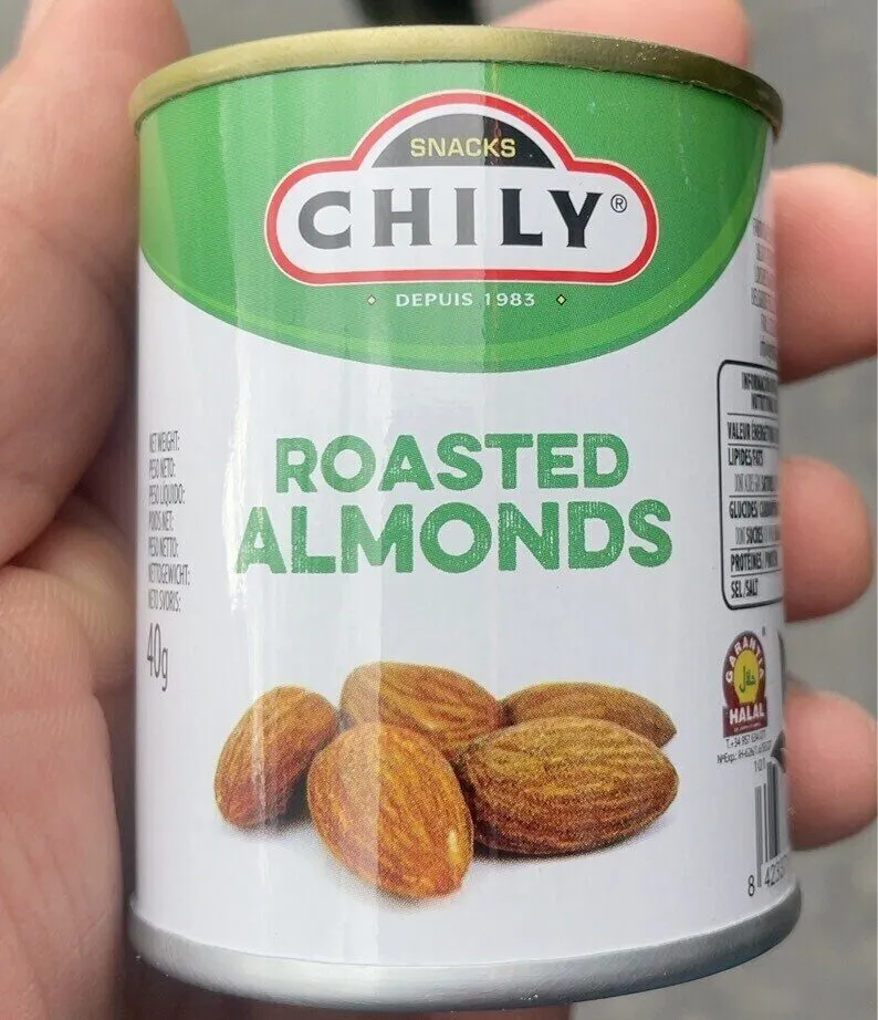Roasted almonds