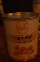 Erdnüsse mit Honig und Salz