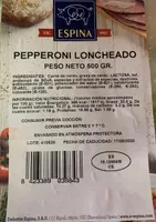 Pepperoni lonchrado