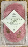 Mortadela con aceitunas