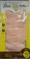 Fiambre de pechuga de pavo cocida