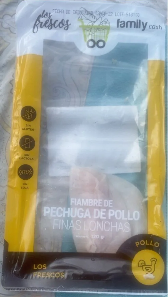 Pechuga pollo cocida