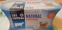 Yogur cremoso natural azucarado