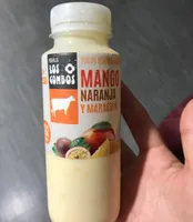 Yogur semidesnatado de mango naranja y maracuya