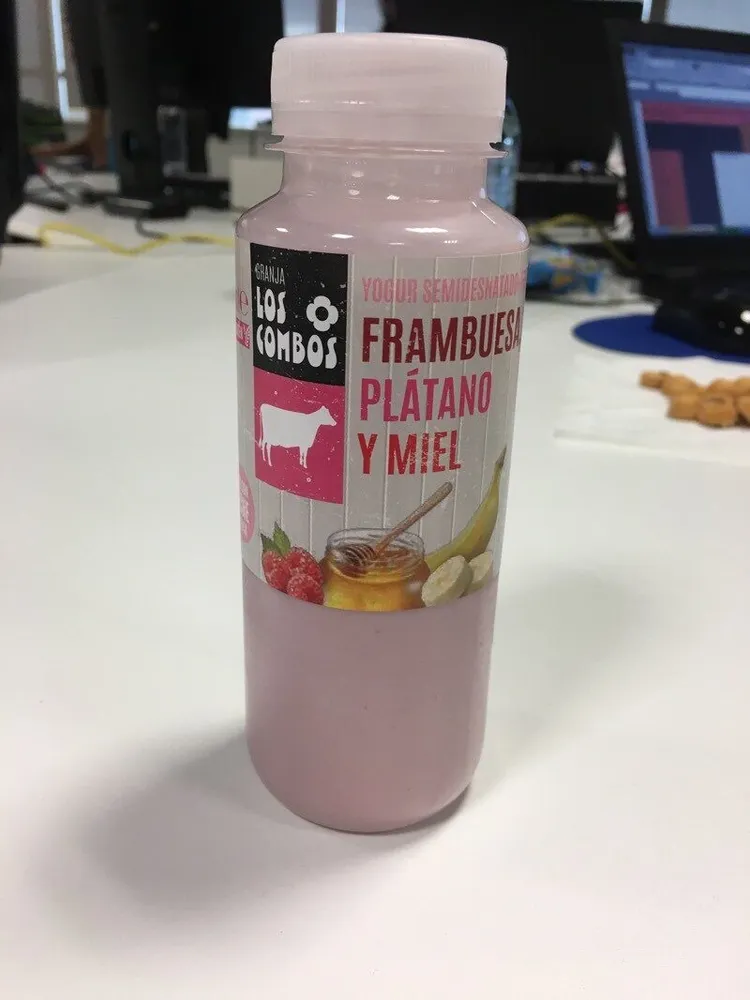 Yogur semidesnatado+fruta