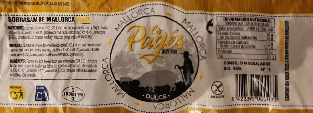 Sobrasada de mallorca