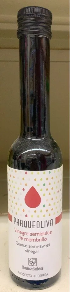 Vinagre semidulce de membrillo