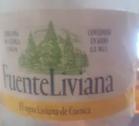 Agua Fuente Liviana